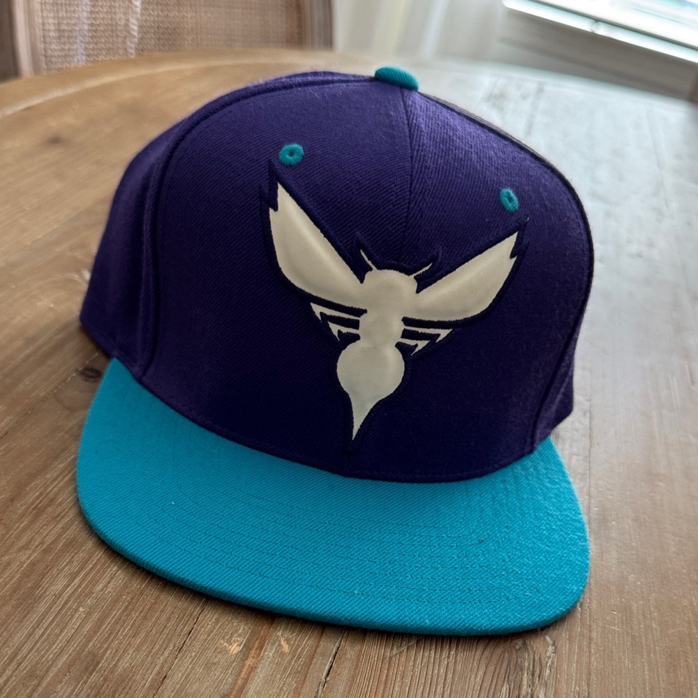 RARE Mitchell & Ness Charlotte Hornets Cap